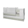 Μετατρεπόμενο Κρεββάτι Lorelli Bertoni Minimax New White-Milky Green (10150500040A)