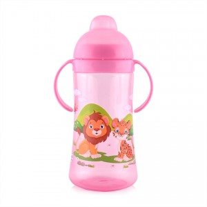 Lorelli Bertoni Εκπαιδευτικό Ποτηράκι 6m+ με μαλακό στόμιο & λαβές 330ml Pink (10200910002) Lorelli Bertoni Εκπαιδευτικό Ποτηράκι 6m+ με μαλακό στόμιο & λαβές 330ml Pink (10200910002)