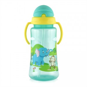 Lorelli Bertoni Εκπαιδευτικό Ποτηράκι 12m+ με καλαμάκι & λαβές 330ml Green (10200920003) Lorelli Bertoni Εκπαιδευτικό Ποτηράκι 12m+ με καλαμάκι & λαβές 330ml Green (10200920003)