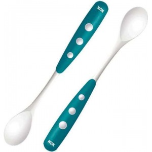 Nuk Βρεφικό Σετ με Κουτάλια από Σιλικόνη Μπλε για 6+ μηνών 2τμχ (10255053) Nuk Βρεφικό Σετ με Κουτάλια από Σιλικόνη Μπλε για 6+ μηνών 2τμχ (10255053)