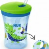Nuk Παιδικό Ποτηράκι Action Cup  230ml με καλαμάκι που αλλάζει χρώμα (10255574)