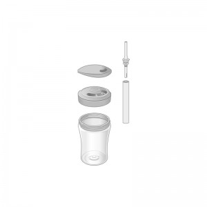 Nuk Παιδικό Ποτηράκι Action Cup  230ml με καλαμάκι που αλλάζει χρώμα Yellow (10255574) Nuk Παιδικό Ποτηράκι Action Cup  230ml με καλαμάκι που αλλάζει χρώμα Yellow (10255574)