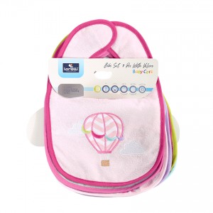 Lorelli Bertoni Σετ Σαλιάρες 7 τεμαχίων Με Velcro Girl (10260240003)  Lorelli Bertoni Σετ Σαλιάρες 7 τεμαχίων Με Velcro Girl (10260240003)