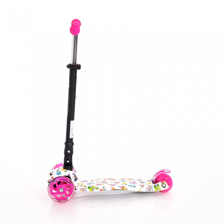 Lorelli Bertoni Scooter Rapid Pink Butterfly (10390040011)