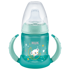Nuk Εκπαιδευτικό Μπιμπερό με Λαβές First Choice 6m+ Night Mint 150ml (10743998)
