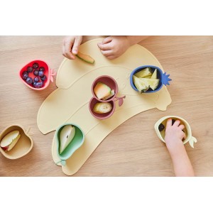 Oyoy Mini Μπωλ Σιλικόνης Ανανάς & Μήλο ( 53-107408) Oyoy Mini Μπωλ Σιλικόνης Ανανάς & Μήλο ( 53-107408)