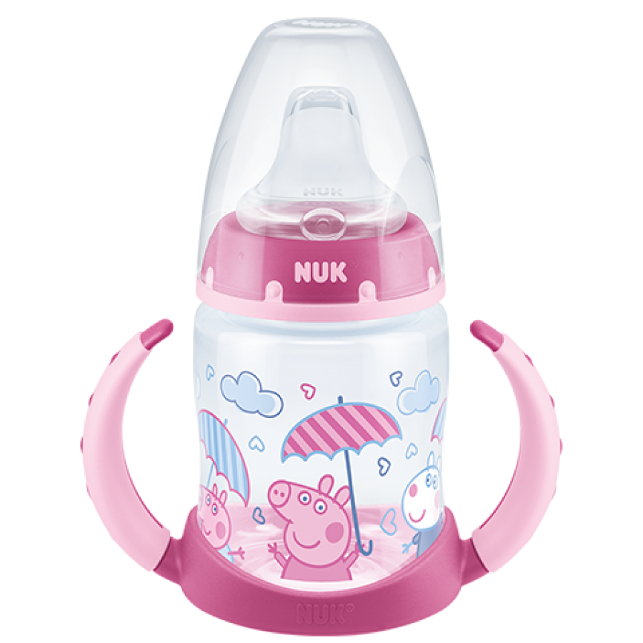 Nuk Εκπαιδευτικό Μπιμπερό με Λαβές First Choice 6m+ Peppa Pig 150ml (10743059)