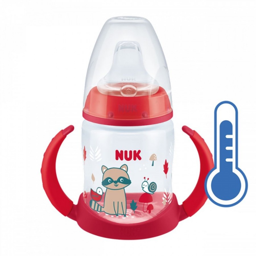 Nuk Εκπαιδευτικό Μπιμπερό με Λαβές First Choice 6m+ Αλεπού 150ml (10743943)