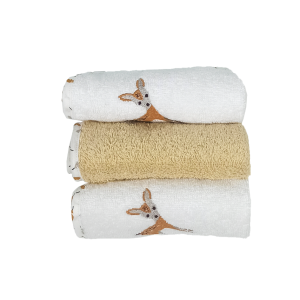 Babystar Σετ Λαβέτες 3 τεμαχίων Forest Friends (Σ1089) Babystar Σετ Λαβέτες 3 τεμαχίων Forest Friends (Σ1089)