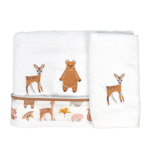 Baby Star Σετ Βρεφικές Πετσέτες 2τμχ Forest Friends (1447) Baby Star Σετ Βρεφικές Πετσέτες 2τμχ Forest Friends (1447)