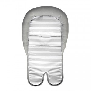 Lorelli Bertoni Στρώμα Για Κάθισμα Αυτοκινήτου με Στήριξη για τον Αυχένα Grey Stripped (20040405401) Lorelli Bertoni Στρώμα Για Κάθισμα Αυτοκινήτου με Στήριξη για τον Αυχένα Grey Stripped (20040405401)