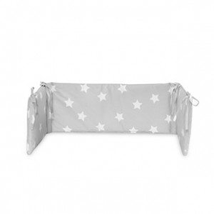 Lorelli  Προστατευτικές  Πάντες Κούνιας Ranforce Stars Grey (20830023501) Lorelli  Προστατευτικές  Πάντες Κούνιας Ranforce Stars Grey (20830023501)