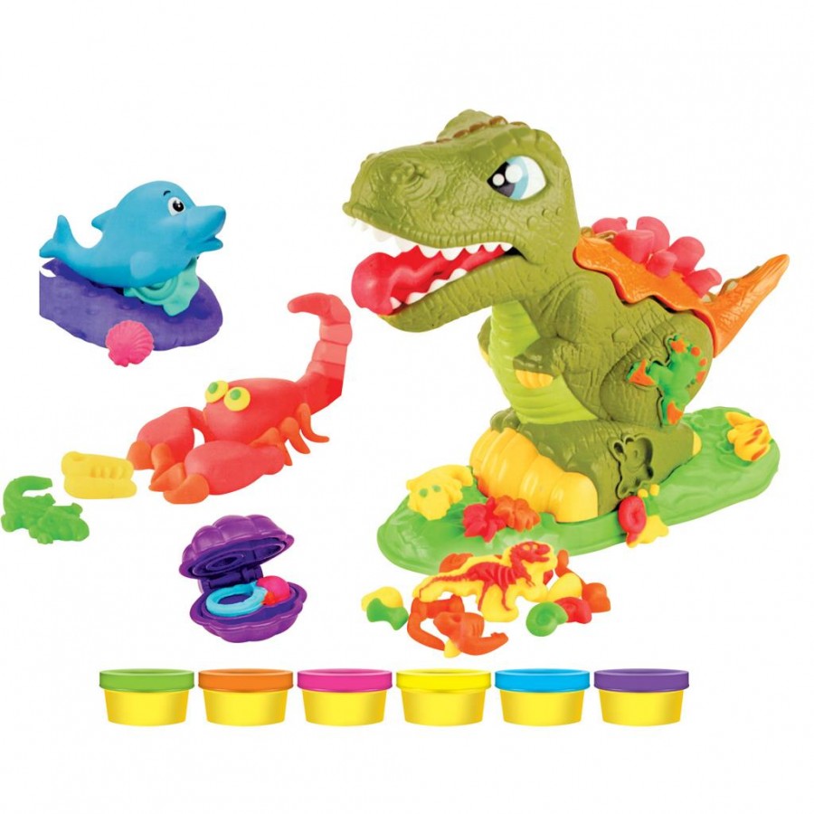 Luna Toys Πλαστοζυμαράκι Δεινόσαυρος (000622531)