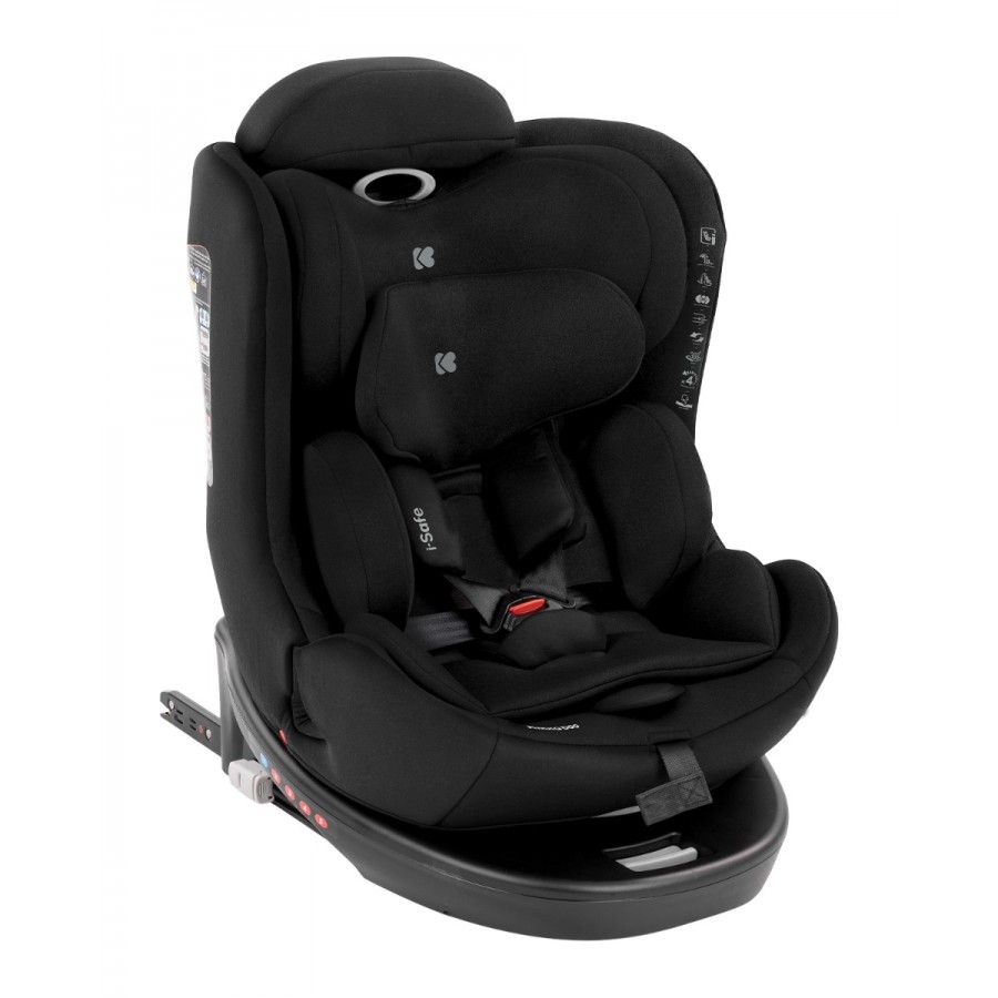 Kikka Boo Καθισματάκι Αυτοκινήτου I-Safe 40-150cm Black Με Isofix (31002100007)