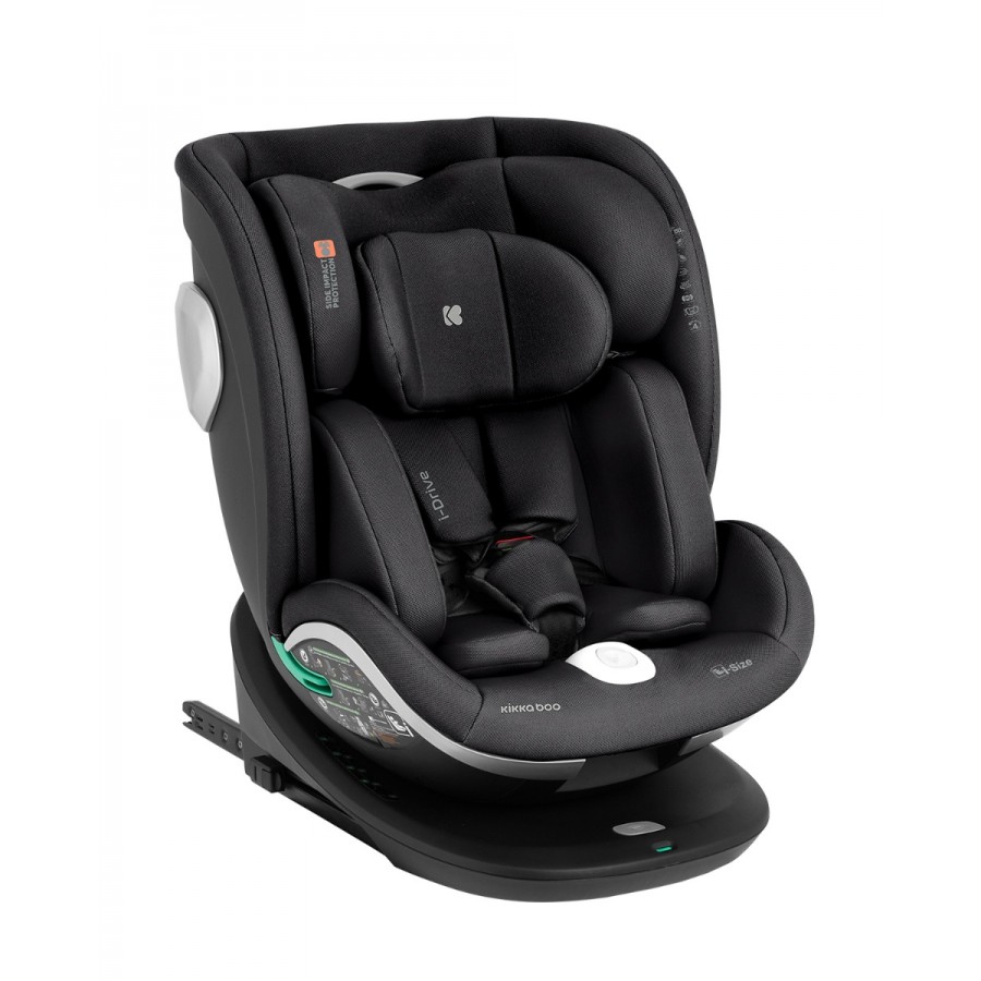 Kikka Boo Car Seat 40-150 cm i-Drive i-SIZE Black (31002100019)