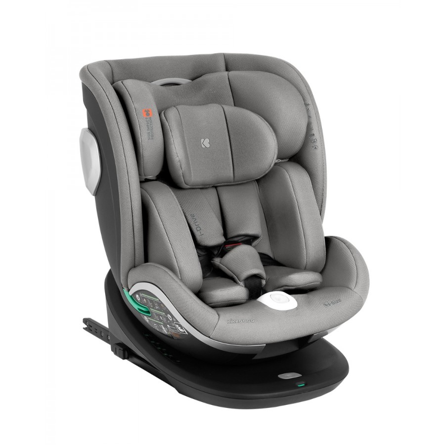 Kikka Boo Car Seat 40-150 cm i-Drive i-SIZE Light Grey (31002100021)
