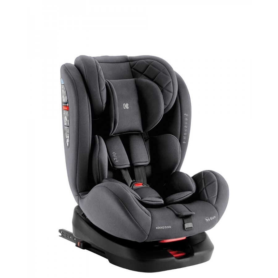 Kikkaboo Κάθισμα Αυτοκινήτου 40-150 cm i-Trip i-SIZE Grey (31002100039)
