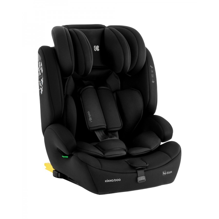 Kikka Boo Κάθισμα Αυτοκινήτου 76-150 cm i-Bronn i-SIZE Black (31002140009)