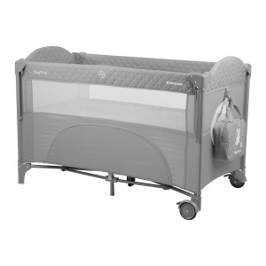 Kikka Boo Παρκοκρέβατο  2 επιπέδων Milky Way Grey 2023 (31003010110) Kikka Boo Παρκοκρέβατο  2 επιπέδων Milky Way Grey 2023 (31003010110)