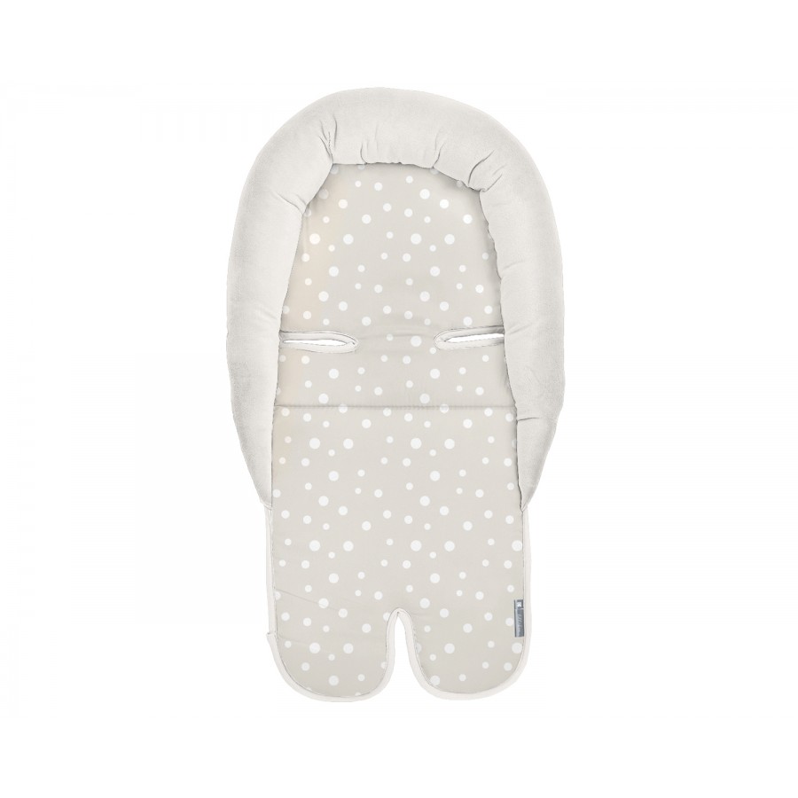 Kikka Boo Κάλυμμα Καθίσματος Αυτοκινήτου Memory Foam - Dots Beige (31106010112)