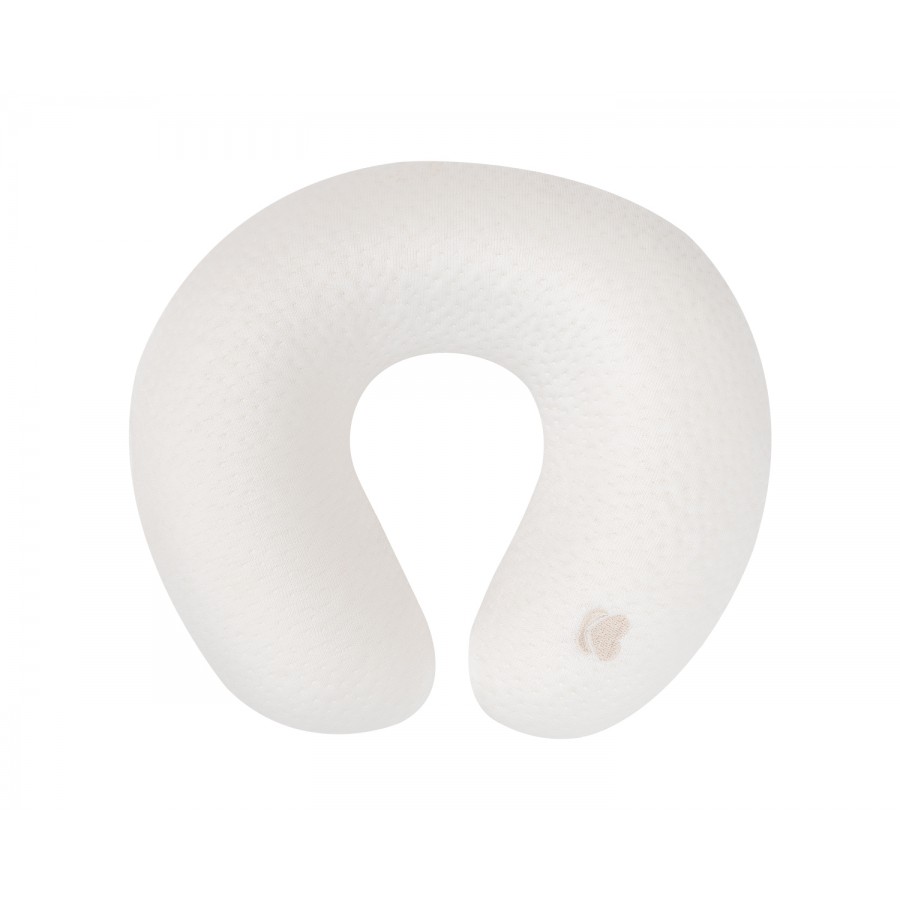 Kikka Boo Memory Foam Εργονομικό Μαξιλάρι Ταξιδίου Airknit White (31106010132)