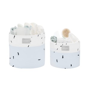 Kikkaboo Καλαθάκια Καλλυντικών Σετ 2 τεμαχίων 18cm and 22cm Bear with me Blue (31108030048) Kikkaboo Καλαθάκια Καλλυντικών Σετ 2 τεμαχίων 18cm and 22cm Bear with me Blue (31108030048)
