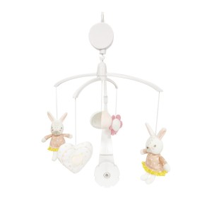 Μουσικό περιστρεφόμενο Kikka Boo Rabbits in Love (31201010336) Μουσικό περιστρεφόμενο Kikka Boo Rabbits in Love (31201010336)