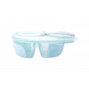 Kikkaboo Μπολάκι με Χώρισμα με Κουτάλι Tasty Blue (31302040145) Kikkaboo Μπολάκι με Χώρισμα με Κουτάλι Tasty Blue (31302040145)