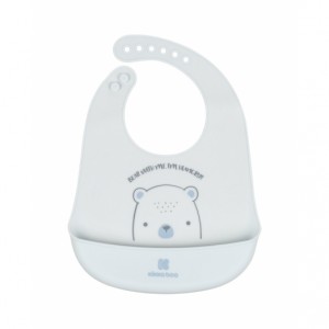 Kikkaboo Σαλιάρα από Σιλικόνη  Bear with me Blue (31303030044) Kikkaboo Σαλιάρα από Σιλικόνη  Bear with me Blue (31303030044)