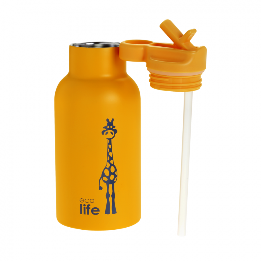 Life Green Kids thermos Animals Giraffe 350ml (33-BO-2016)