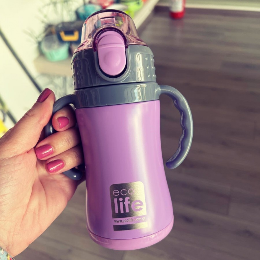 Life Green Kids Thermos Lilac 300ml (33-BO-2993)