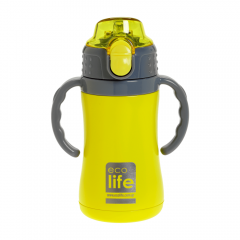 Life Green Kids Thermos Yellow  300ml (33-BO-2998) Life Green Kids Thermos Yellow  300ml (33-BO-2998)