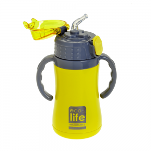 Life Green Kids Thermos Yellow  300ml (33-BO-2998) Life Green Kids Thermos Yellow  300ml (33-BO-2998)