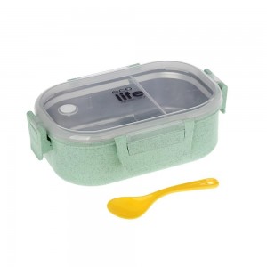 Life Green Φαγητοδοχείο 900ml Με χώρισμα Light Green (33-BO-9074)