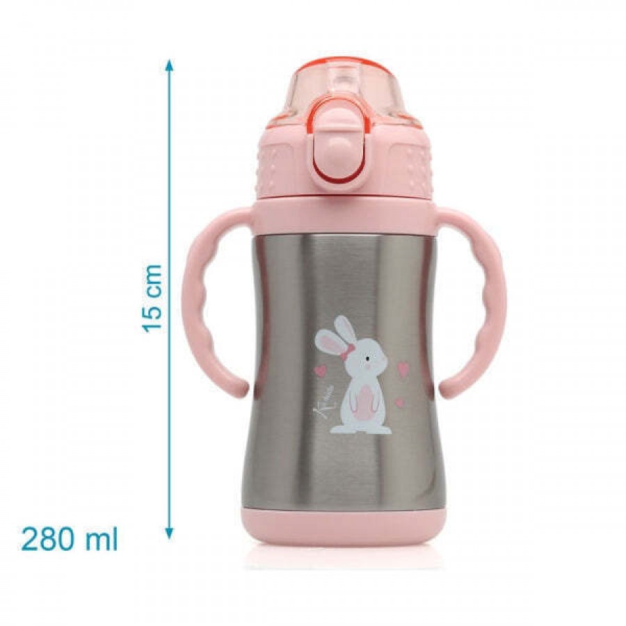 Θερμός με Λαβές Lovely Bunny 280ML 6+Μ ( 3593)