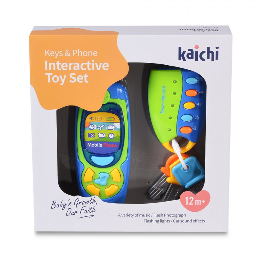 Kaichi Phone With Keychain με Μουσική για 12+ Μηνών (3800146220877)