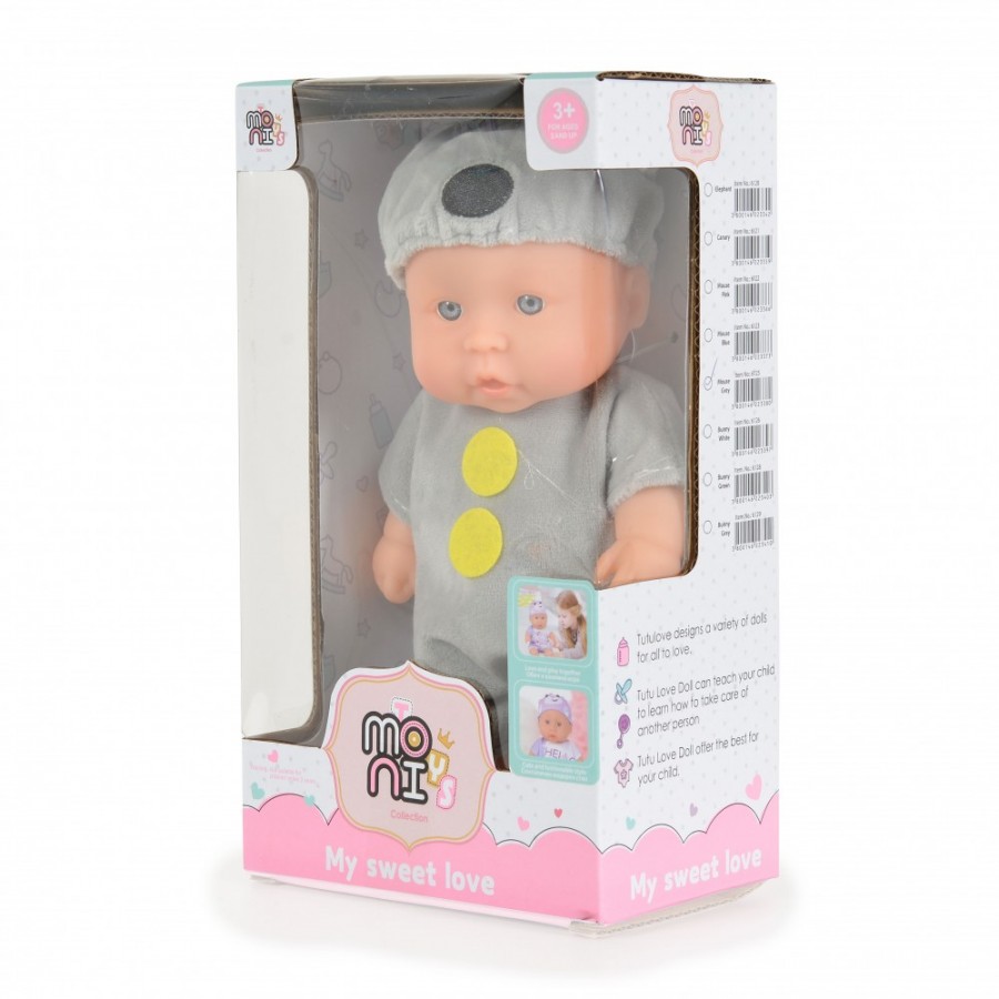 Moni Toys Μωράκι Mouse Grey 6125 20cm (3800146223380)