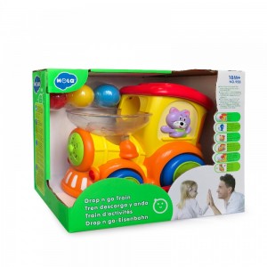 Hola Βρεφικό Τρενάκι με Μουσική και Φώτα Drop n Go Train with Music-Light-Electric Universal 958 (3800146224066) Hola Βρεφικό Τρενάκι με Μουσική και Φώτα Drop n Go Train with Music-Light-Electric Universal 958 (3800146224066)