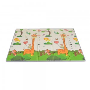Moni Αναδιπλούμενο XPE Χαλάκι Δραστηριοτήτων XXL 200x180cm Jungle (3800146224592)