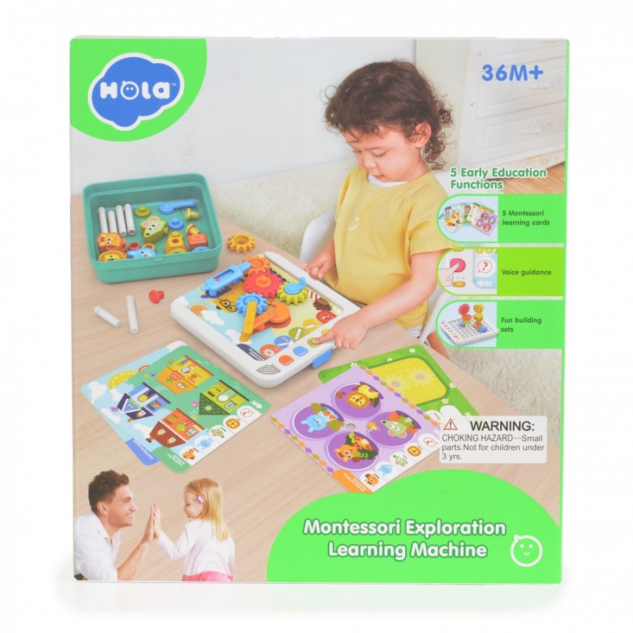 Hola Toys Εκπαιδευτικό Παιχνίδι Montessori για 3+ Ετών (3800146224912)