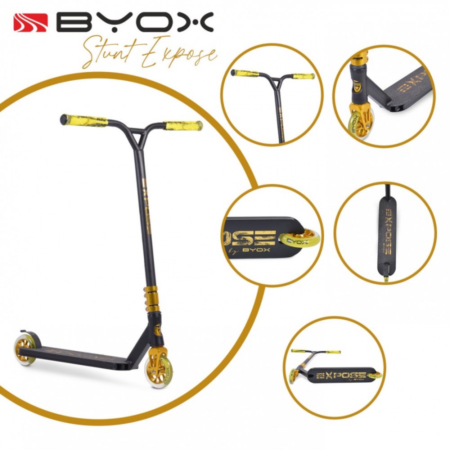 Byox Scooter Stunt Expose Gold (3800146227166)