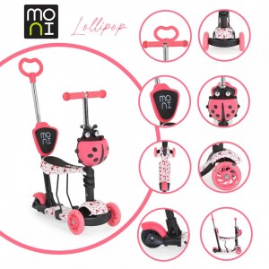 Moni Scooter Lollipop Red (3800146227906) Moni Scooter Lollipop Red (3800146227906)