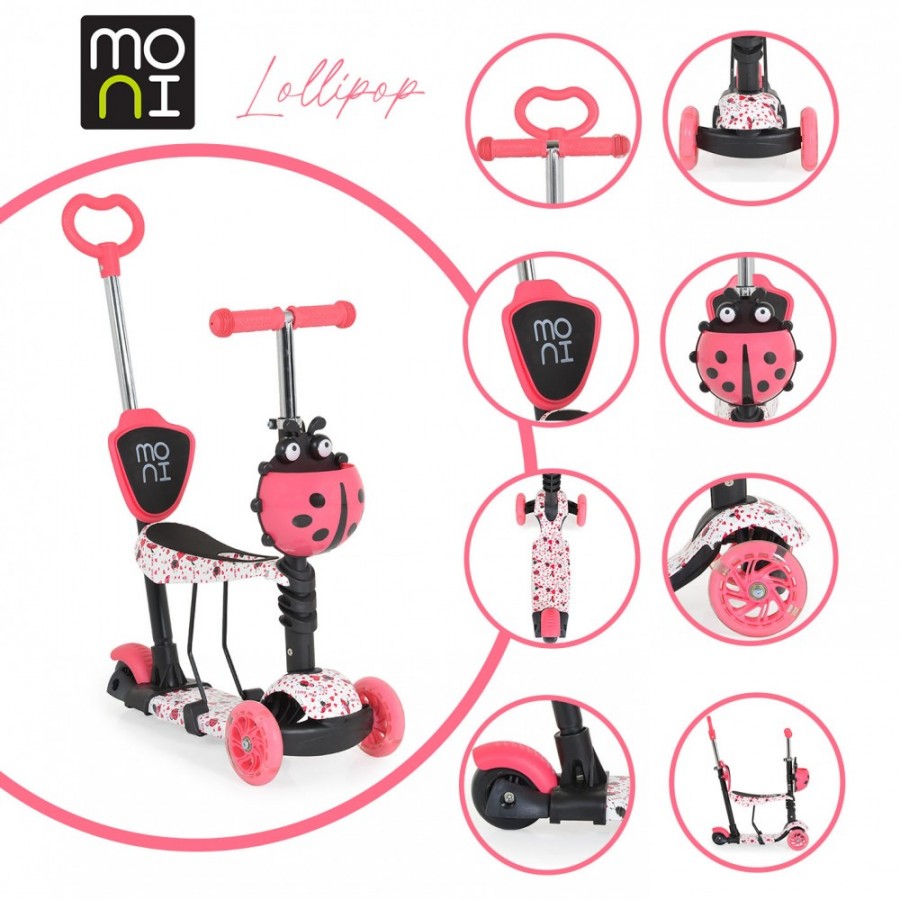 Moni Scooter Lollipop Red (3800146227906)