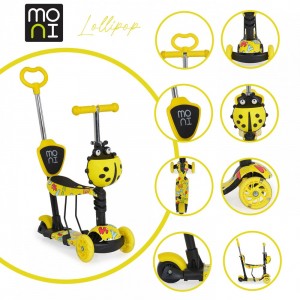 Moni Scooter Lollipop Yellow (3800146227937) Moni Scooter Lollipop Yellow (3800146227937)
