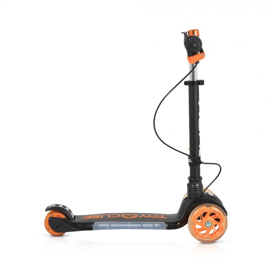 Byox Scooter Toy Cube με Φρένο και Κουδουνάκι Black (3800146228385)