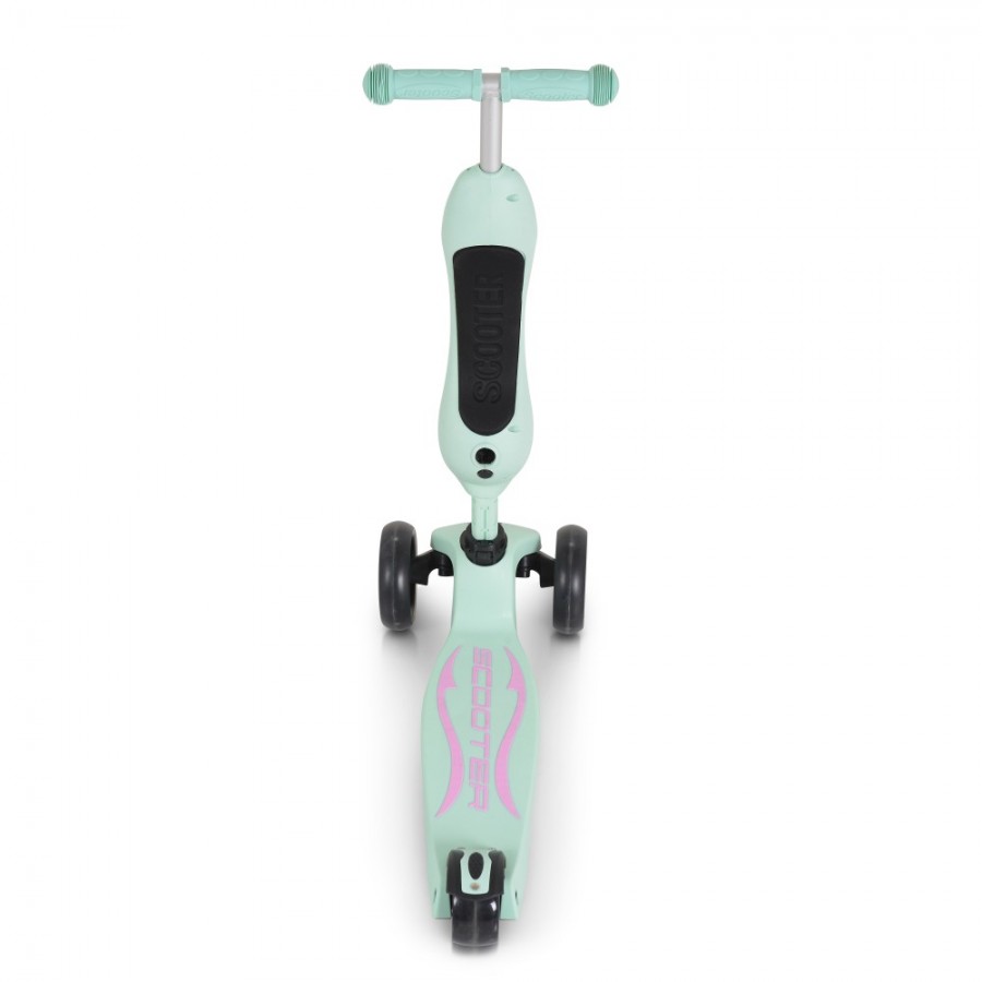 Byox Scooter Skiddy με φωτιζόμενες ρόδες Blue (3800146228637)