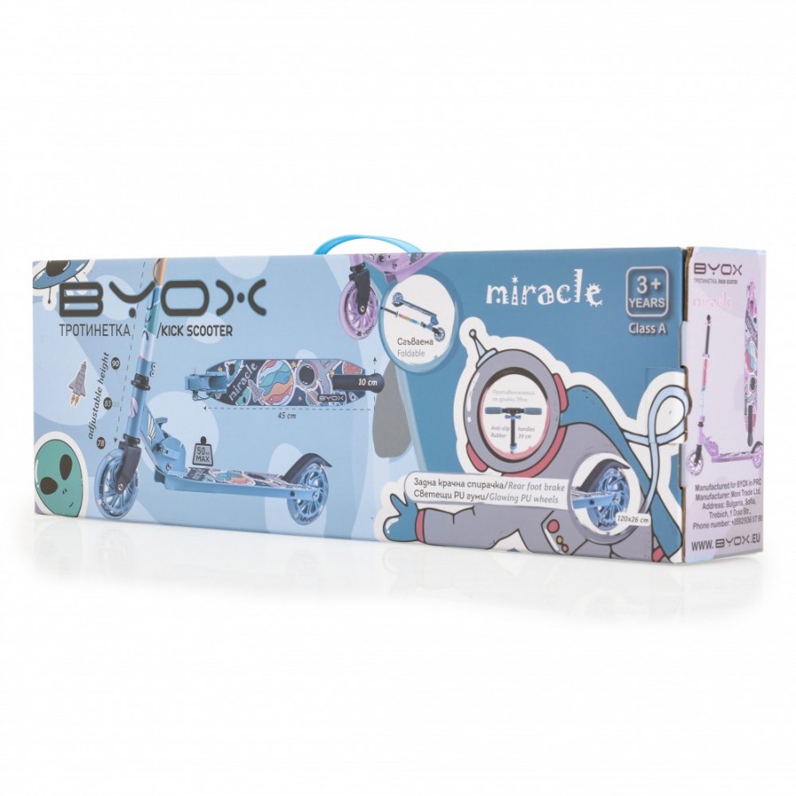 Byox Scooter Miracle Pink (3800146228675)