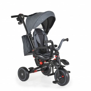 Byox Τρίκυκλο Αναδιπλούμενο Ποδήλατο Με Λαβή Καθοδήγησης Pluto Grey (3800146231279) Byox Τρίκυκλο Αναδιπλούμενο Ποδήλατο Με Λαβή Καθοδήγησης Pluto Grey (3800146231279)