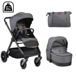 Cangaroo Καρότσι 2 σε 1 Macan Grey (3800146235314) Cangaroo Καρότσι 2 σε 1 Macan Grey (3800146235314)
