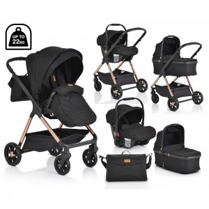 Cangaroo Σύστημα Mετακίνησης 3 σε 1 Empire Black (3800146235895) Cangaroo Σύστημα Mετακίνησης 3 σε 1 Empire Black (3800146235895)